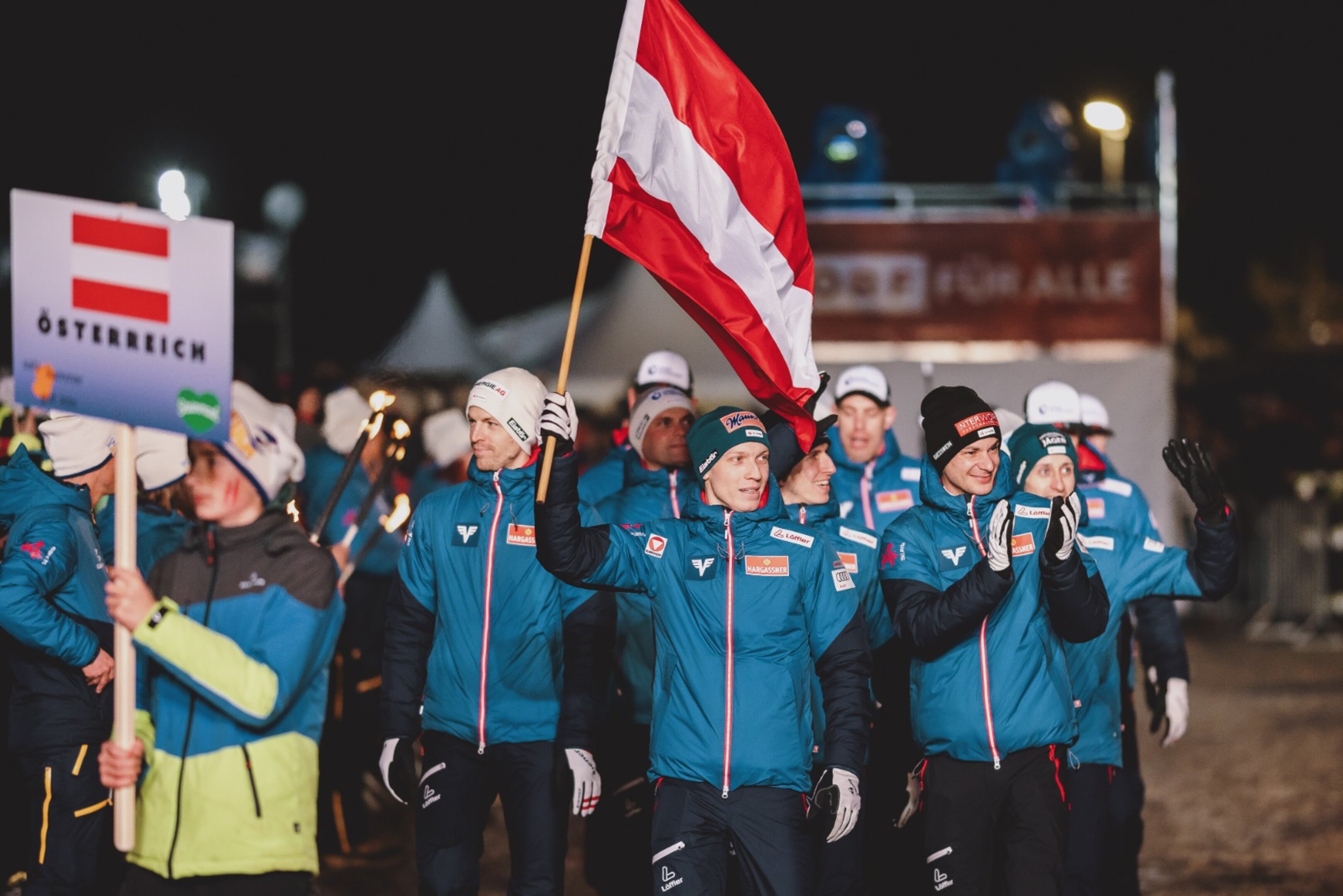 News Stimmungsvolle Eröffnung der SkiflugWM